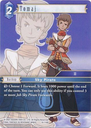 Final Fantasy Opus X 10-118 Tomaj