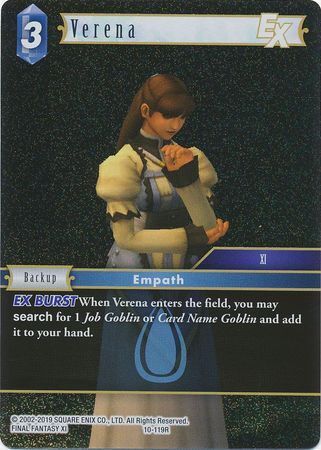 Final Fantasy Opus X 10-119 Verena Foil