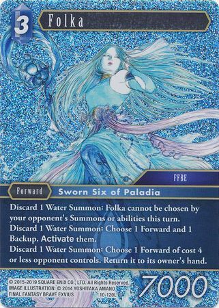 Final Fantasy Opus X 10-120 Folka Foil