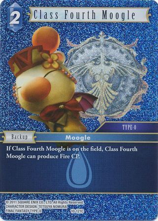 Final Fantasy Opus X 10-121 Class Fourth Moogle Foil