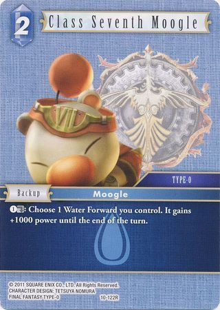Final Fantasy Opus X 10-122 Class Seventh Moogle