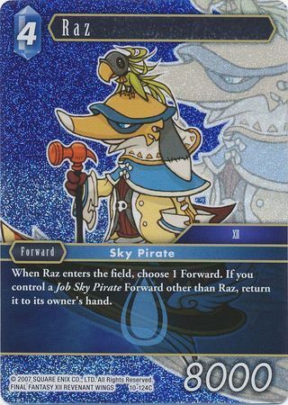 Final Fantasy Opus X 10-124 Raz Foil