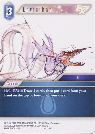 Final Fantasy Opus X 10-125 Leviathan