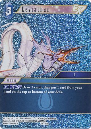 Final Fantasy Opus X 10-125 Leviathan Foil