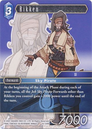 Final Fantasy Opus X 10-126 Rikken