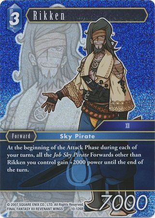 Final Fantasy Opus X 10-126 Rikken Foil