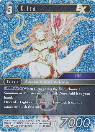 Final Fantasy Opus X 10-127 Citra Foil