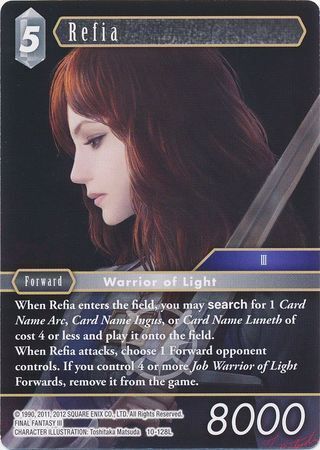 Final Fantasy Opus X 10-128 Refia