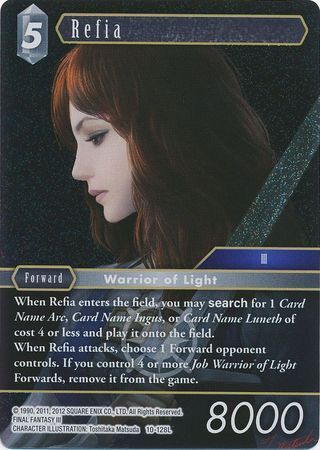 Final Fantasy Opus X 10-128 Refia Foil