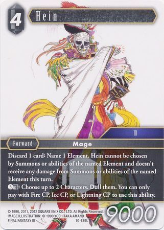 Final Fantasy Opus X 10-129 Hein