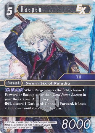 Final Fantasy Opus X 10-130 Raegen