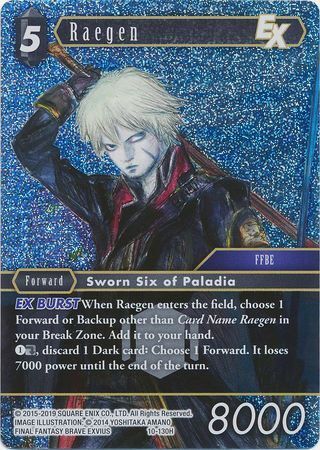 Final Fantasy Opus X 10-130 Raegen Foil
