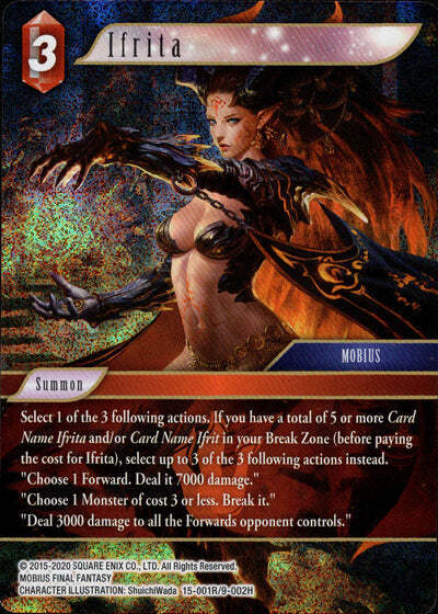 Final Fantasy Opus XV - 15-001 Ifrita Foil