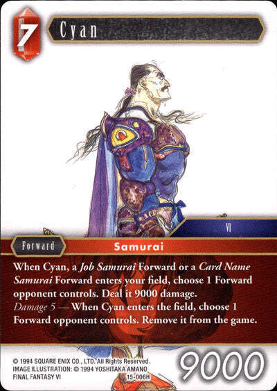 Final Fantasy Opus XV - 15-006 Cyan