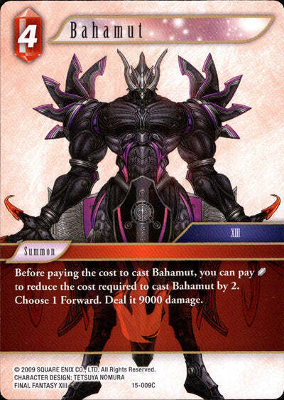 Final Fantasy Opus XV - 15-009 Bahamut