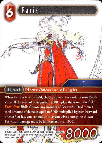 Final Fantasy Opus XV - 15-012 Faris