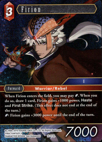 Final Fantasy Opus XV - 15-013 Firion Foil