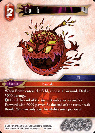 Final Fantasy Opus XV - 15-016 Bomb