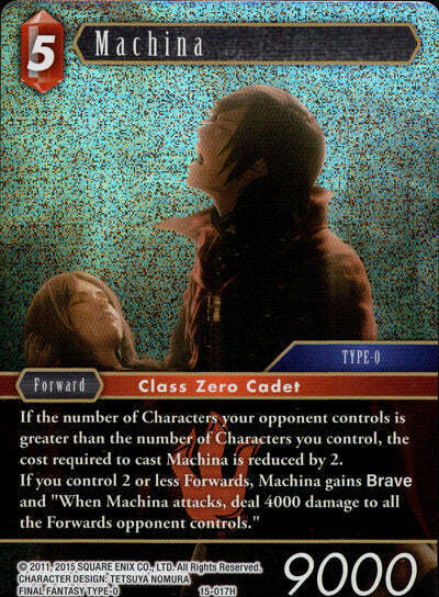 Final Fantasy Opus XV - 15-017 Machina Foil