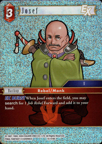 Final Fantasy Opus XV - 15-019 Josef Foil
