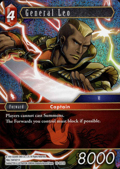 Final Fantasy Opus XV - 15-021 General Leo Foil