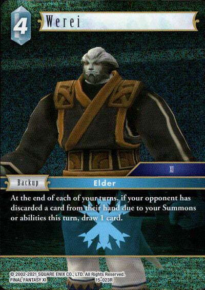Final Fantasy Opus XV - 15-023 Werei Foil