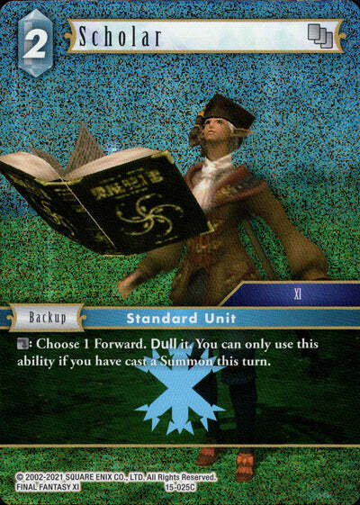 Final Fantasy Opus XV - 15-025 Scholar Foil