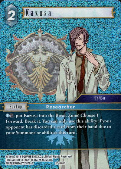 Final Fantasy Opus XV - 15-026 Kazusa Foil