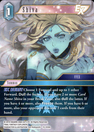 Final Fantasy Opus XV - 15-030 Shiva