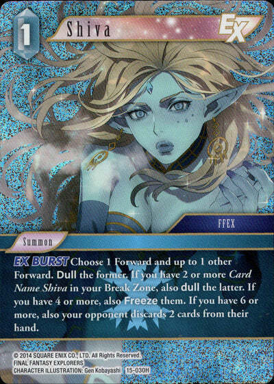 Final Fantasy Opus XV - 15-030 Shiva Foil