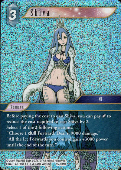 Final Fantasy Opus XV - 15-031 Shiva Foil