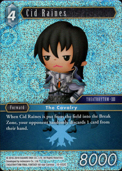 Final Fantasy Opus XV - 15-032 Cid Raines Foil