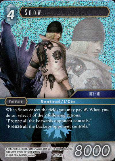 Final Fantasy Opus XV - 15-034 Snow Foil