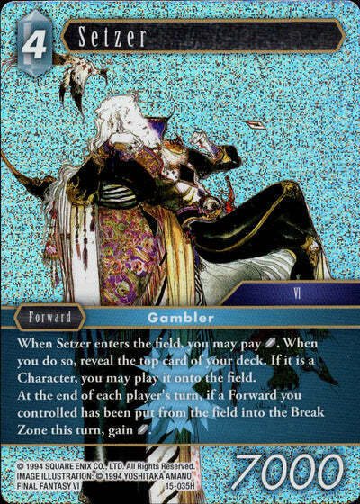 Final Fantasy Opus XV - 15-035 Setzer Foil