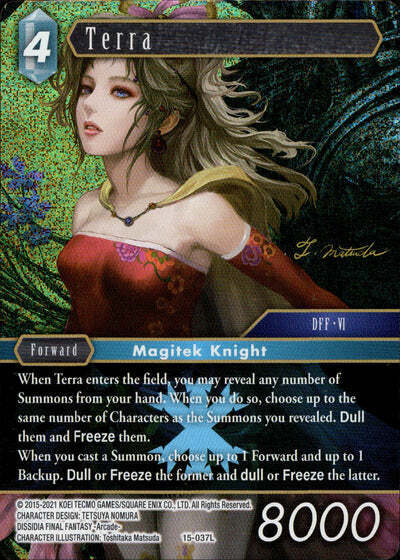 Final Fantasy Opus XV - 15-037 Terra Foil