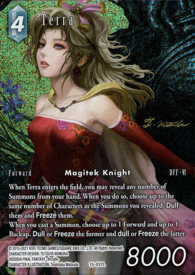 Final Fantasy Opus XV - 15-037 Terra Fullart Foil