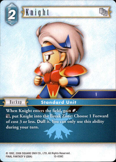Final Fantasy Opus XV - 15-038 Knight