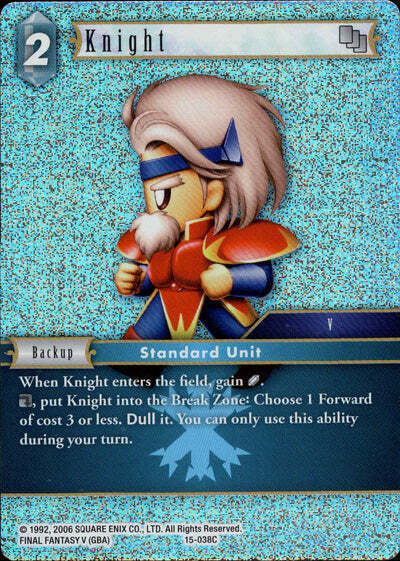Final Fantasy Opus XV - 15-038 Knight Foil