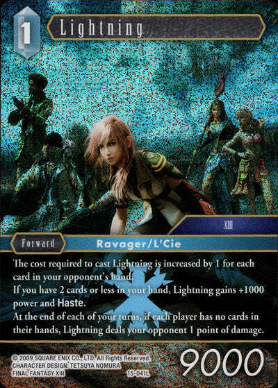 Final Fantasy Opus XV - 15-041 Lightning Foil