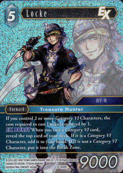 Final Fantasy Opus XV - 15-042 Locke Foil