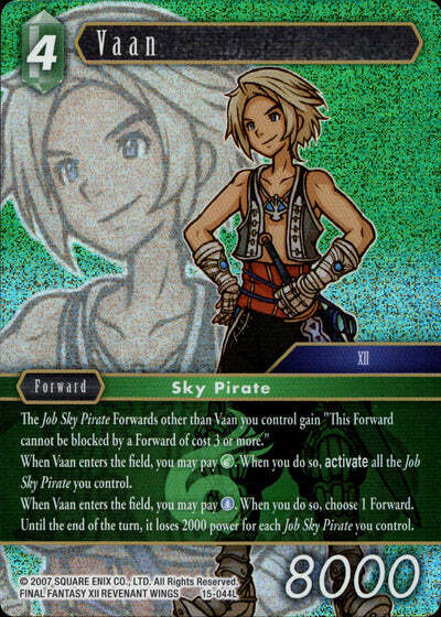 Final Fantasy Opus XV - 15-044 Vaan Foil