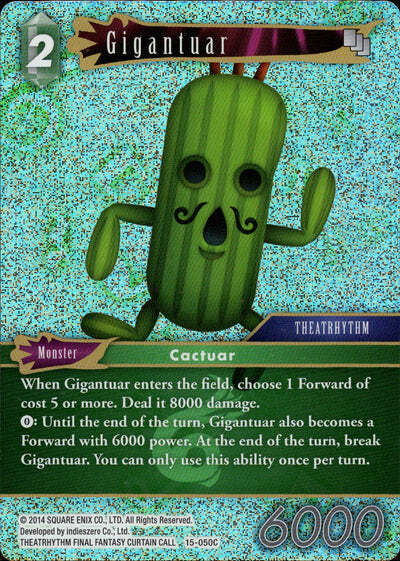 Final Fantasy Opus XV - 15-050 Gigantuar Foil