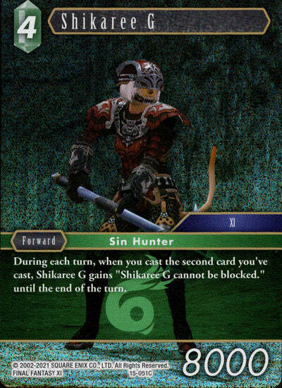 Final Fantasy Opus XV - 15-051 Shikaree G Foil