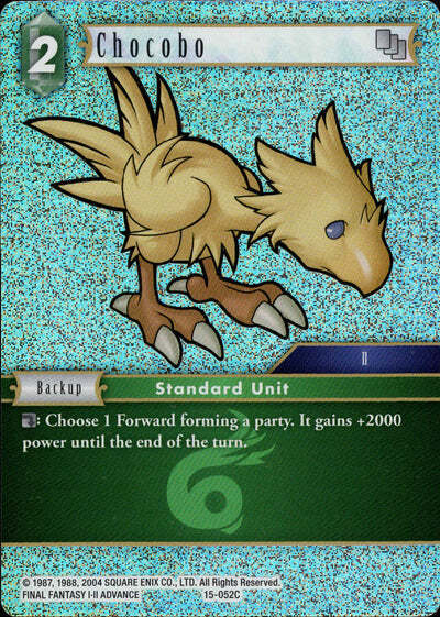 Final Fantasy Opus XV - 15-052 Chocobo Foil