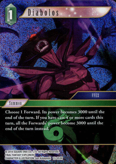 Final Fantasy Opus XV - 15-053 Diabolos Foil