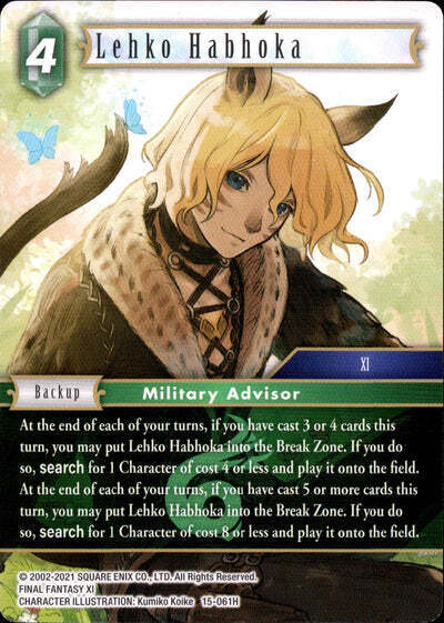 Final Fantasy Opus XV - 15-061 Lehko Habhoka