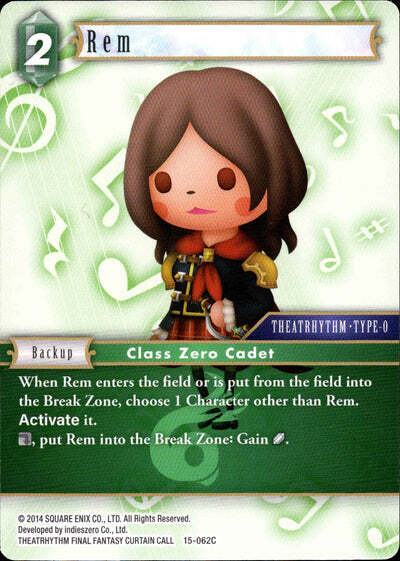 Final Fantasy Opus XV - 15-062 Rem