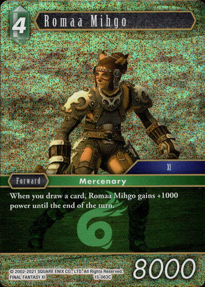Final Fantasy Opus XV - 15-063 Romaa Mihgo Foil