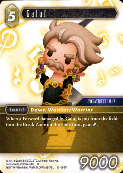 Final Fantasy Opus XV - 15-066 Galuf