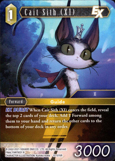 Final Fantasy Opus XV - 15-070 Cait Sith (XI)